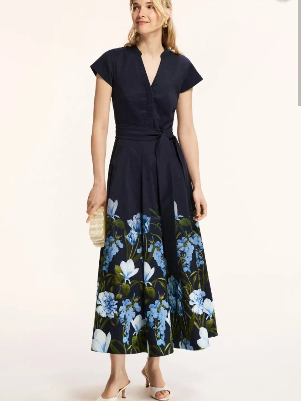 SACHIN BABI Ganika Dress Cotton Size 8 MSRP $495 - Picture 2 of 16